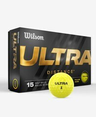 Wilson Ultra Distance - golfballen bedrukken - Geel