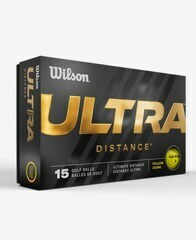 Wilson Ultra Distance - golfballen bedrukken - Geel