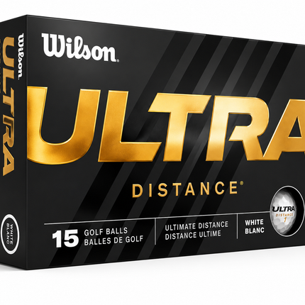 Wilson Ultra Distance - golfballen bedrukken - Wit