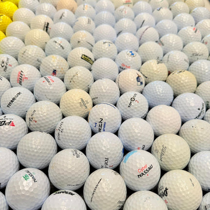 Wit golfballen - Mix 50 stuks