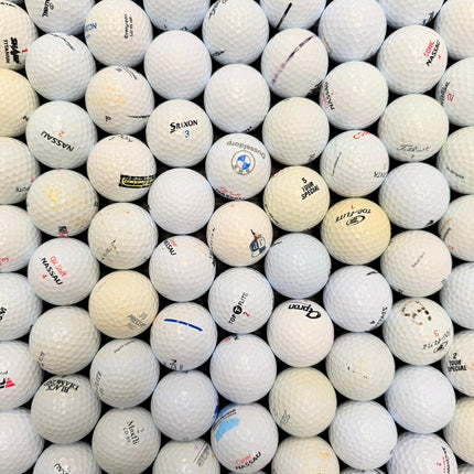 Wit golfballen - Mix 50 stuks